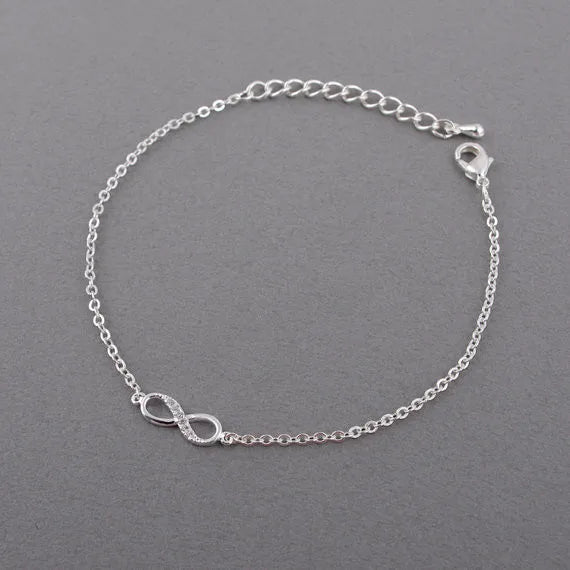 Bracelet fin Infini raffiné
